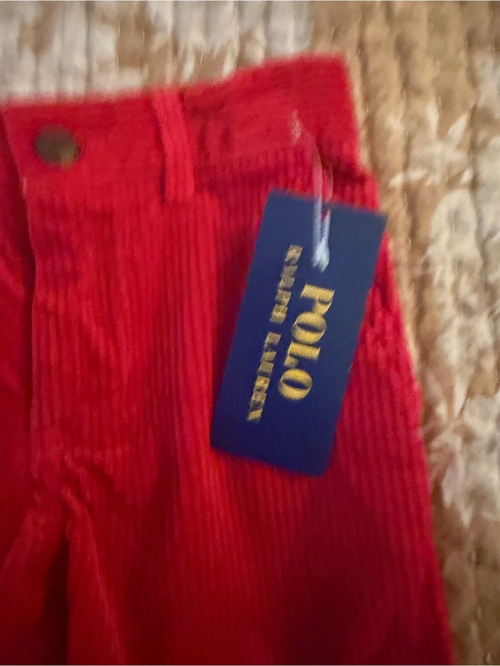 Ralph Lauren vibrant red